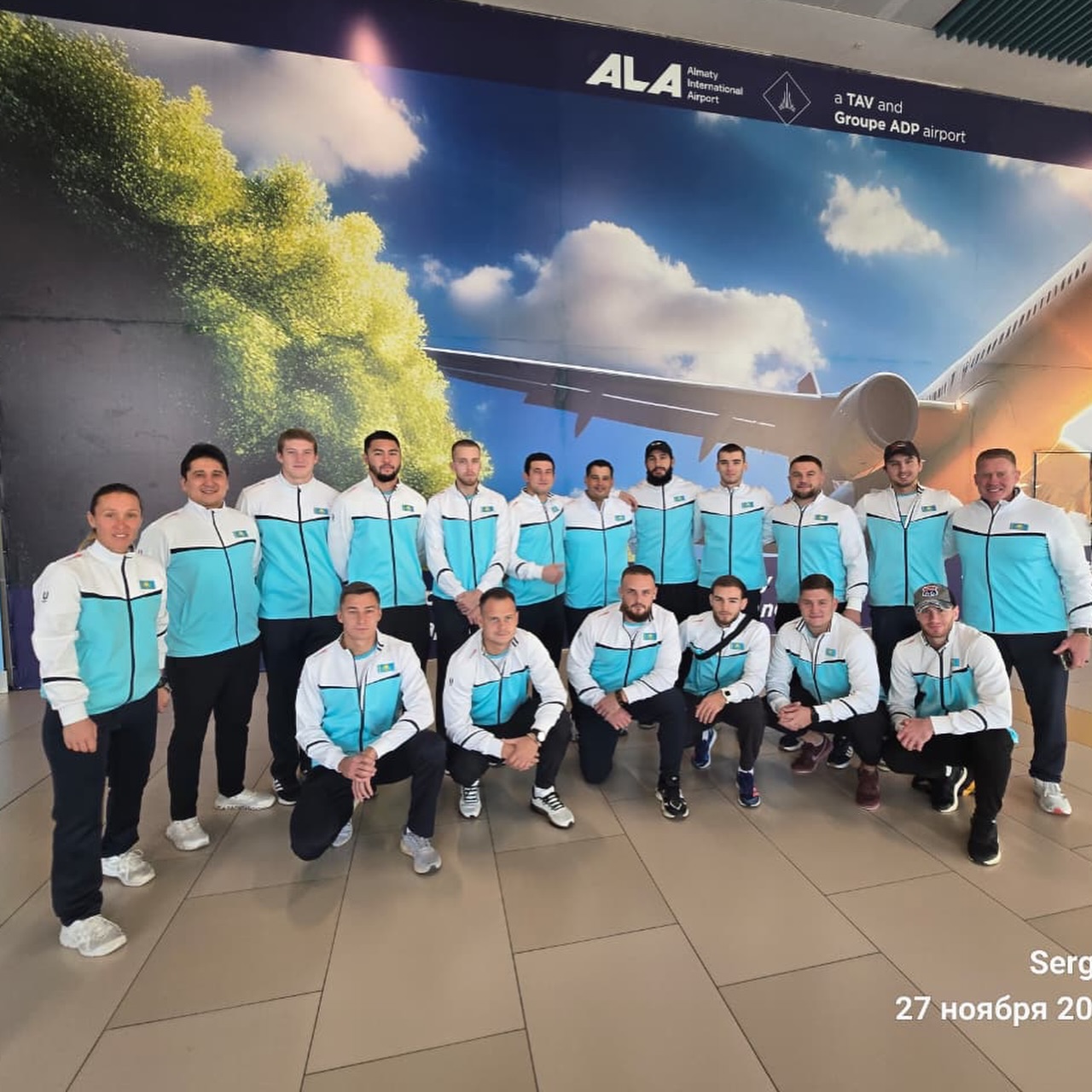 Сборная Казахстана на Emirates Dubai 7s